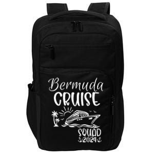 Bermuda Cruise Squad 2024 Bermuda Holiday Family Matching Impact Tech Backpack