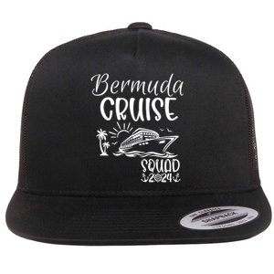 Bermuda Cruise Squad 2024 Bermuda Holiday Family Matching Flat Bill Trucker Hat