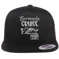 Bermuda Cruise Squad 2024 Bermuda Holiday Family Matching Flat Bill Trucker Hat