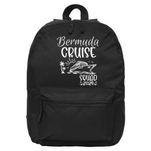 Bermuda Cruise Squad 2024 Bermuda Holiday Family Matching 16 in Basic Backpack