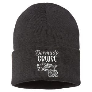 Bermuda Cruise Squad 2024 Bermuda Holiday Family Matching Sustainable Knit Beanie