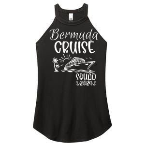 Bermuda Cruise Squad 2024 Bermuda Holiday Family Matching Women's Perfect Tri Rocker Tank