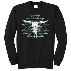 Boho Cow Skull Sweatshirt