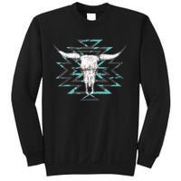 Boho Cow Skull Sweatshirt