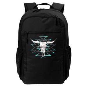 Boho Cow Skull Daily Commute Backpack