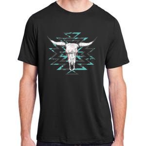 Boho Cow Skull Adult ChromaSoft Performance T-Shirt