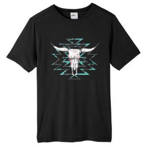 Boho Cow Skull Tall Fusion ChromaSoft Performance T-Shirt