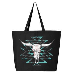 Boho Cow Skull 25L Jumbo Tote