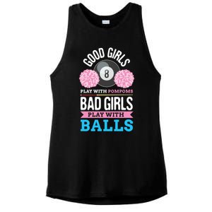 Billiards Cue Sport Game Pool Balls Billiard Player Gift Cute Gift Ladies PosiCharge Tri-Blend Wicking Tank