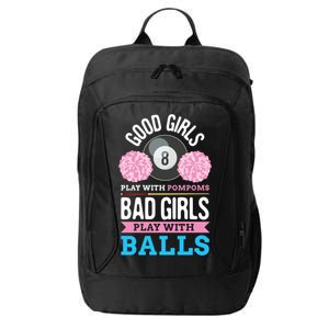 Billiards Cue Sport Game Pool Balls Billiard Player Gift Cute Gift City Backpack