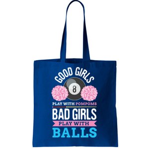 Billiards Cue Sport Game Pool Balls Billiard Player Gift Cute Gift Tote Bag