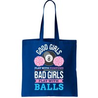 Billiards Cue Sport Game Pool Balls Billiard Player Gift Cute Gift Tote Bag