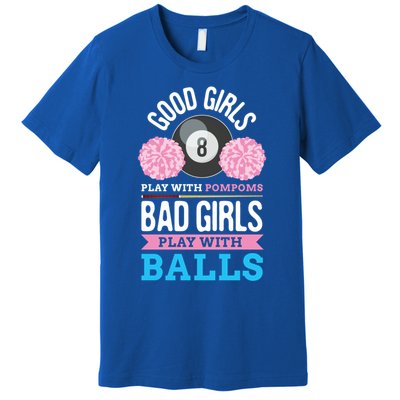 Billiards Cue Sport Game Pool Balls Billiard Player Gift Cute Gift Premium T-Shirt