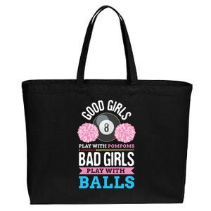 Billiards Cue Sport Game Pool Balls Billiard Player Gift Cute Gift Cotton Canvas Jumbo Tote