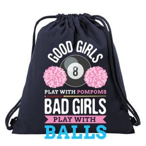 Billiards Cue Sport Game Pool Balls Billiard Player Gift Cute Gift Drawstring Bag