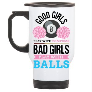 Billiards Cue Sport Game Pool Balls Billiard Player Gift Cute Gift Stainless Steel Travel Mug