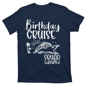 Birthday Cruise Squad 2024 Birthday Holiday Family Matching T-Shirt