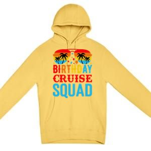 Birthday Cruise Squad Premium Pullover Hoodie