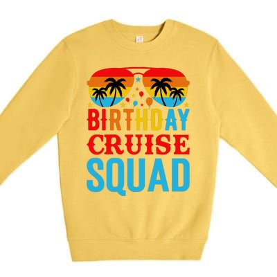 Birthday Cruise Squad Premium Crewneck Sweatshirt