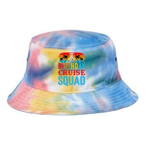 Birthday Cruise Squad Tie Dye Newport Bucket Hat