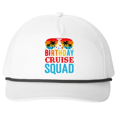 Birthday Cruise Squad Snapback Five-Panel Rope Hat