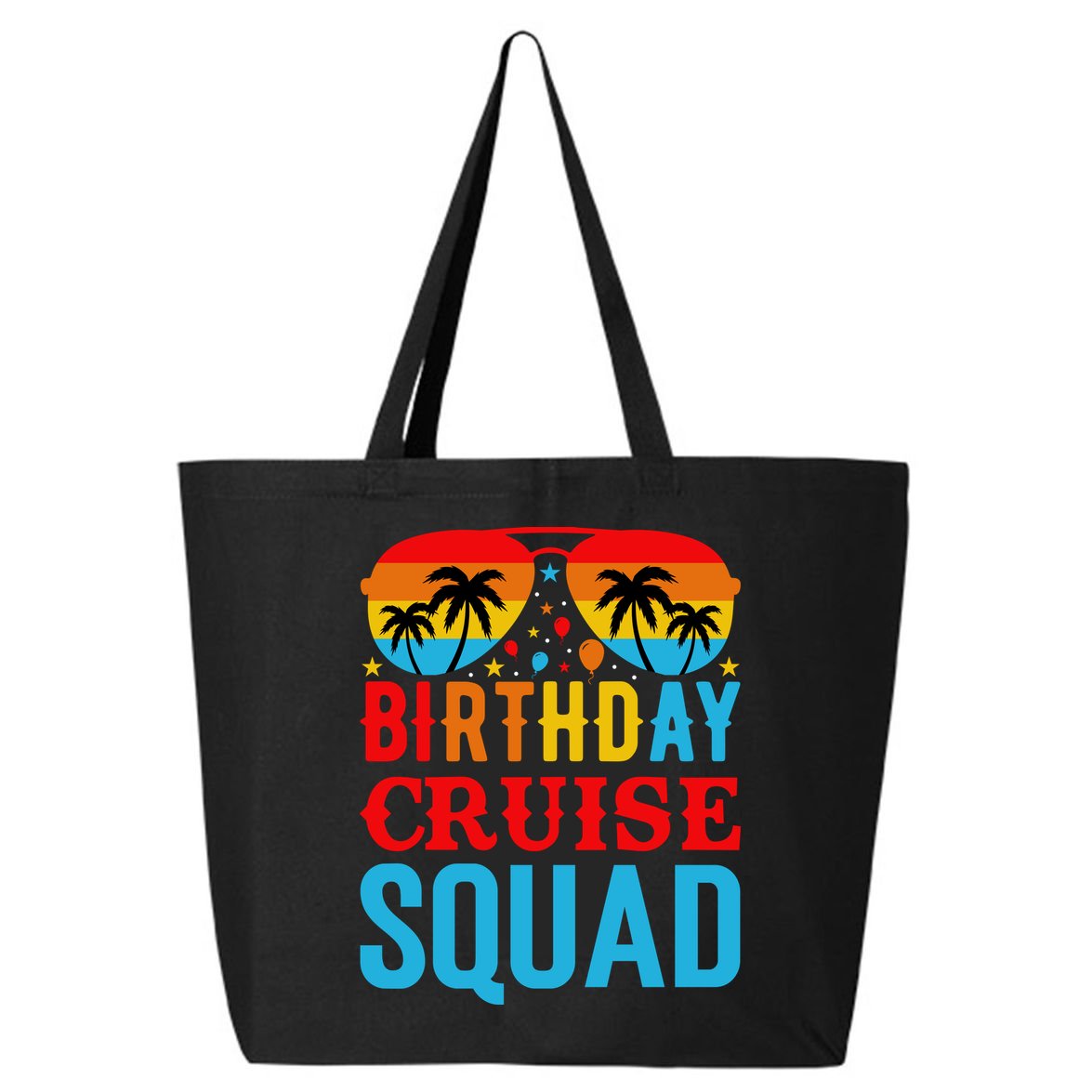 Birthday Cruise Squad 25L Jumbo Tote