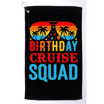 Birthday Cruise Squad Golf Towel