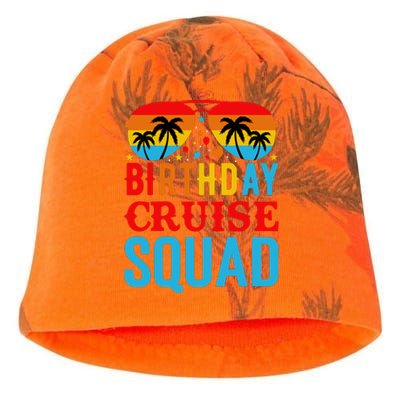 Birthday Cruise Squad Kati - Camo Knit Beanie