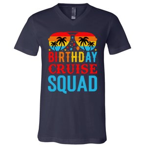 Birthday Cruise Squad V-Neck T-Shirt