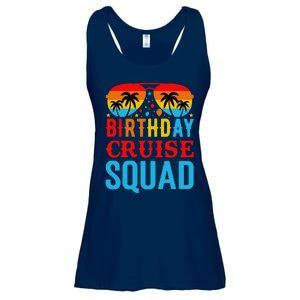 Birthday Cruise Squad Ladies Essential Flowy Tank