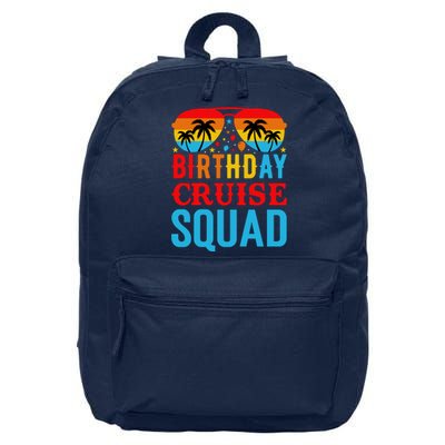 Birthday Cruise Squad 16 in Basic Backpack