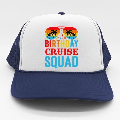 Birthday Cruise Squad Trucker Hat