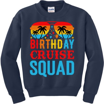 Birthday Cruise Squad Kids Sweatshirt