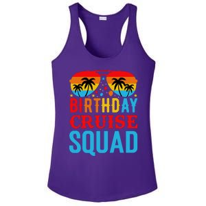 Birthday Cruise Squad Ladies PosiCharge Competitor Racerback Tank