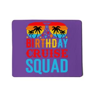 Birthday Cruise Squad Mousepad