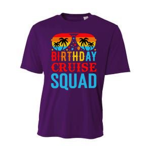 Birthday Cruise Squad Performance Sprint T-Shirt