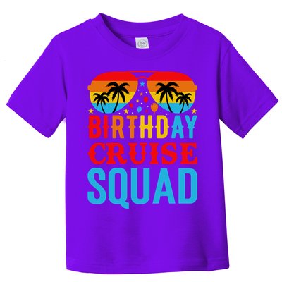 Birthday Cruise Squad Toddler T-Shirt