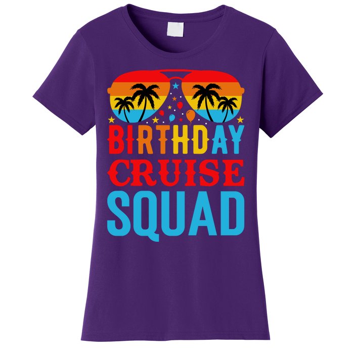 Birthday Cruise Squad Women's T-Shirt