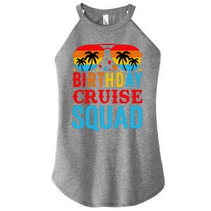 Birthday Cruise Squad Women's Perfect Tri Rocker Tank