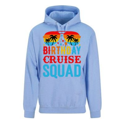 Birthday Cruise Squad Unisex Surf Hoodie