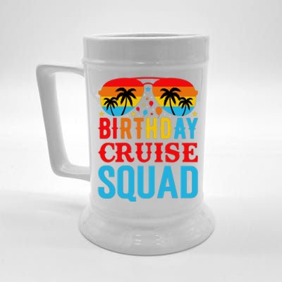 Birthday Cruise Squad Beer Stein