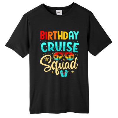 Birthday Cruise Squad Cruising Vacation Funny Crew Tall Fusion ChromaSoft Performance T-Shirt