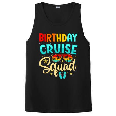 Birthday Cruise Squad Cruising Vacation Funny Crew PosiCharge Competitor Tank