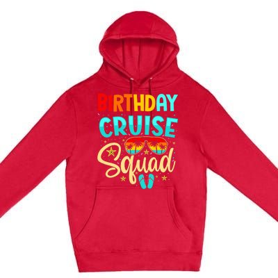 Birthday Cruise Squad Cruising Vacation Funny Crew Premium Pullover Hoodie