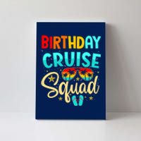 Birthday Cruise Squad Cruising Vacation Funny Crew Canvas