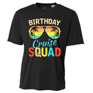 Birthday Cruise Squad Cruising Vacation Funny Birthday Cooling Performance Crew T-Shirt