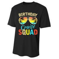 Birthday Cruise Squad Cruising Vacation Funny Birthday Performance Sprint T-Shirt