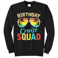 Birthday Cruise Squad Cruising Vacation Funny Birthday Tall Sweatshirt