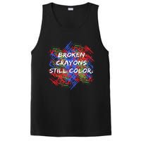 Broken Crayons Still Color Mental Health Awareness Supporter PosiCharge Competitor Tank