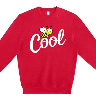 Bee Cool Summer Premium Crewneck Sweatshirt